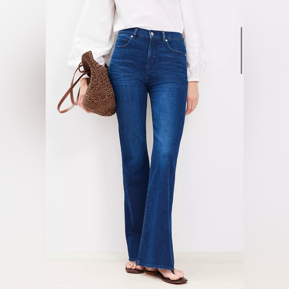 Loft Slim Flare Jeans Size 12